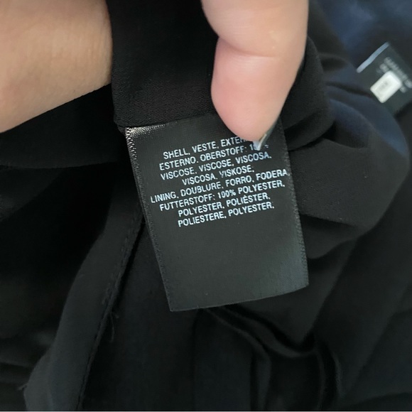 By Anthropologie Black The Essential Slim Jumpsuit Women's Size US 4 - Picture 11 of 12